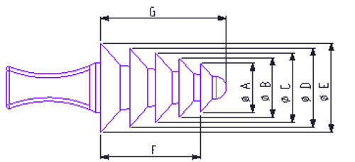 multi flange plug diagram