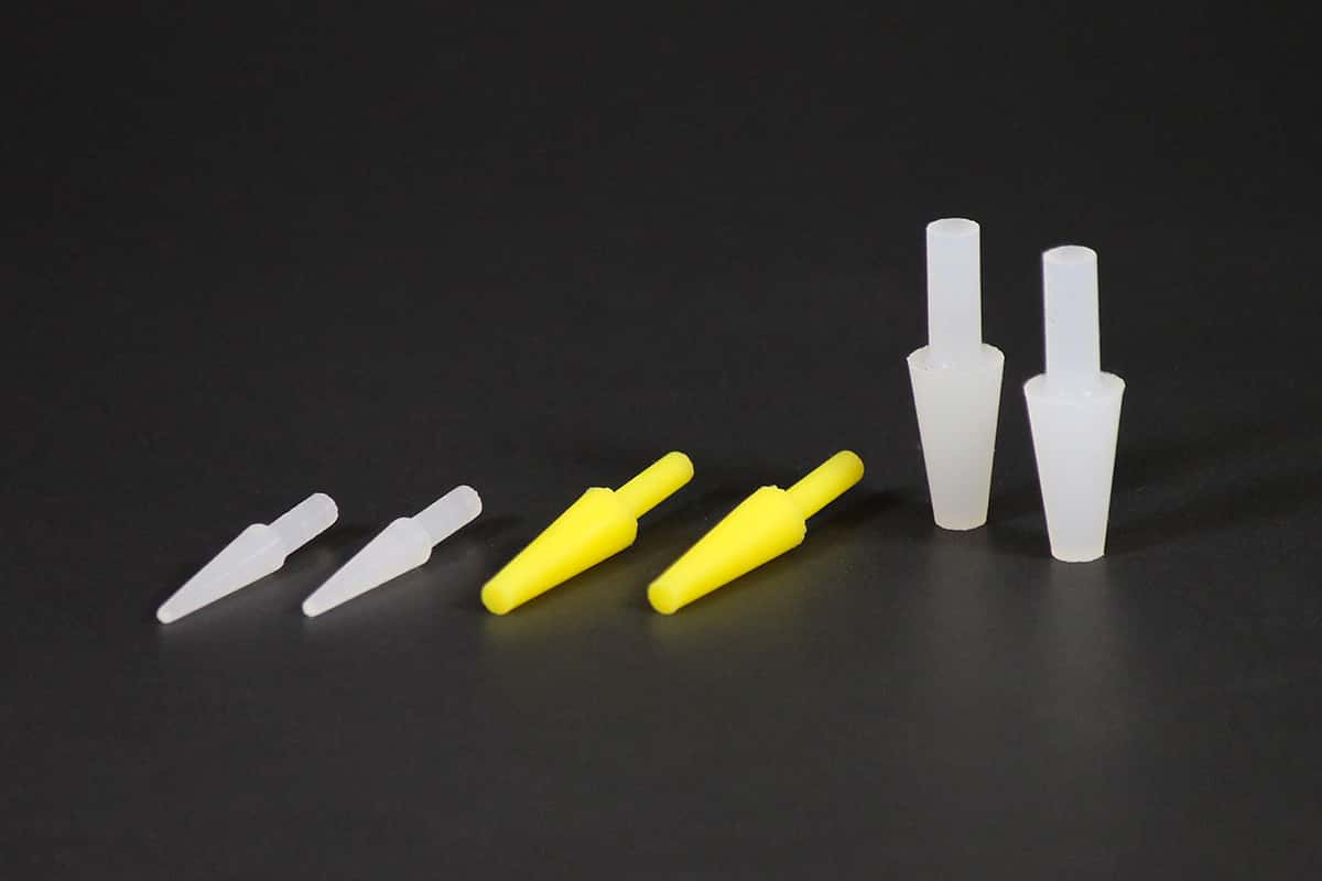 Briwooody 250 Pcs Silicone Rubber Plugs Kit - 8 Sizes, Tapered Stoppers For Painting & Coating