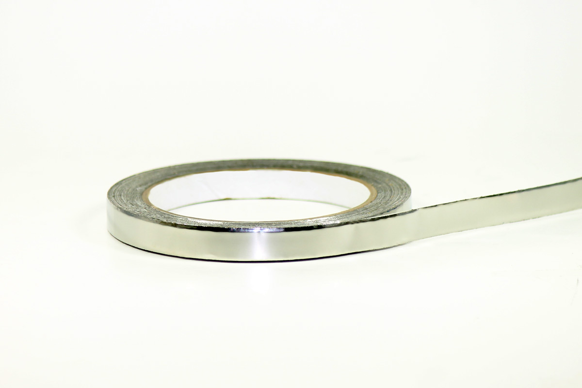 304 Stainless Steel Foil Tape .004" Thick x 2.00" Wide x 54 Ft Length 
