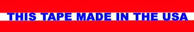 Tape made in the USA graphic